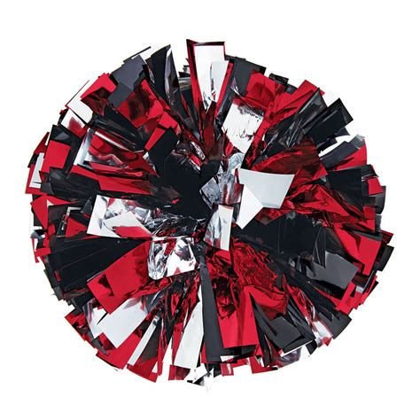 black pom poms cheerleading|cheerleader pom poms.